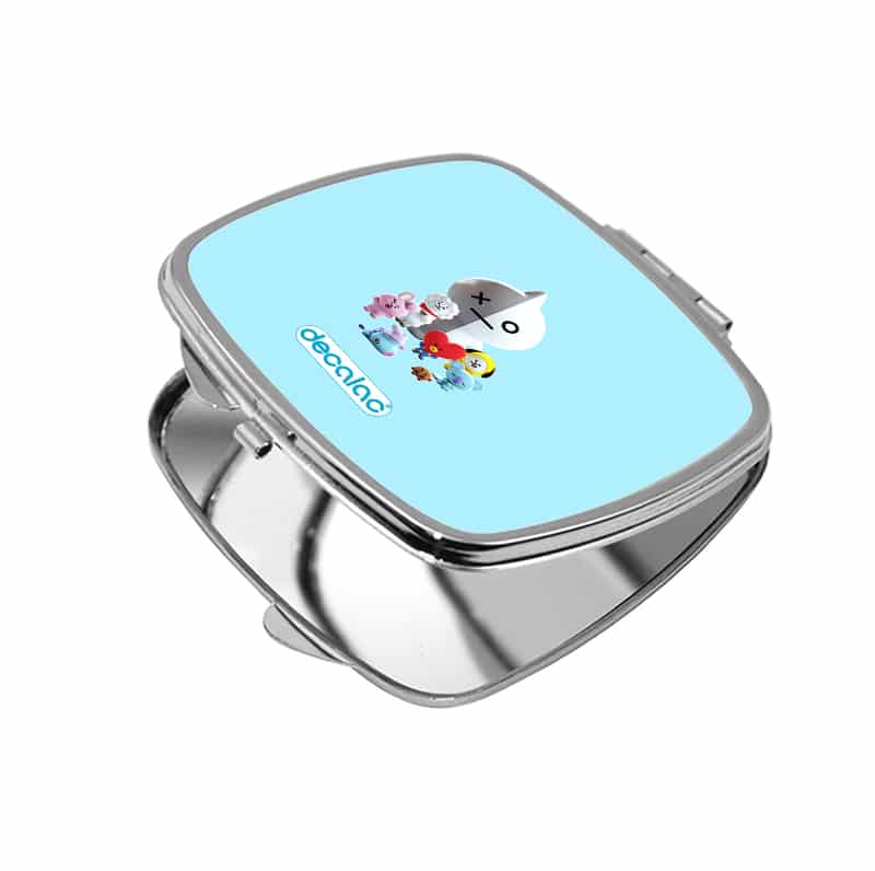 مرآة جيب صغيرة مربعة بتصميم آرمي بتس شخصيات BT21 مرآة جيب صغيرة مربعة بتصميم آرمي بتس شخصيات BT21