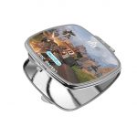 مرآة جيب صغيرة مربعة بتصميم أبيكس ليجندز سلاح