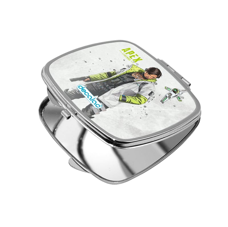 مرآة جيب صغيرة مربعة بتصميم أبيكس ليجندز كريبتو مرآة جيب صغيرة مربعة بتصميم أبيكس ليجندز كريبتو