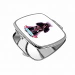 مرآة جيب صغيرة مربعة بتصميم أسرار مخيفه طوكيو الغول