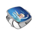 مرآة جيب صغيرة مربعة بتصميم إلسا ملكة آريندل فروزن