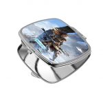 مرآة جيب صغيرة مربعة بتصميم إلوي هوريزن زيرو دون