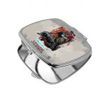 مرآة جيب صغيرة مربعة بتصميم ابيكس ليجندز لايفلاين