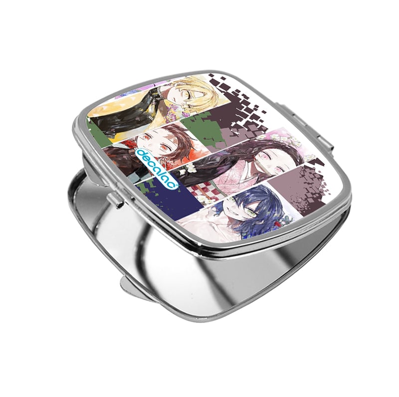 مرآة جيب صغيرة مربعة بتصميم اصدقاء قاتل شيطان مرآة جيب صغيرة مربعة بتصميم اصدقاء قاتل شيطان