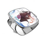 مرآة جيب صغيرة مربعة بتصميم الجميلة نيزوكو قاتل الشياطين