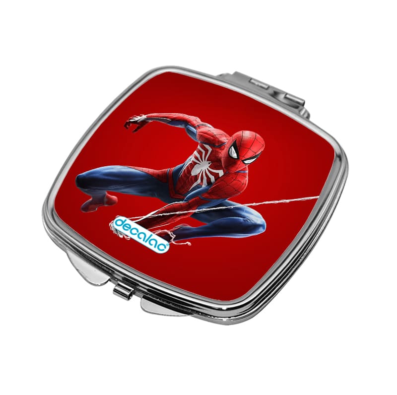 مرآة-جيب-صغيرة-مربعة-بتصميم-الرجل-العنكبوت-مارفل-1