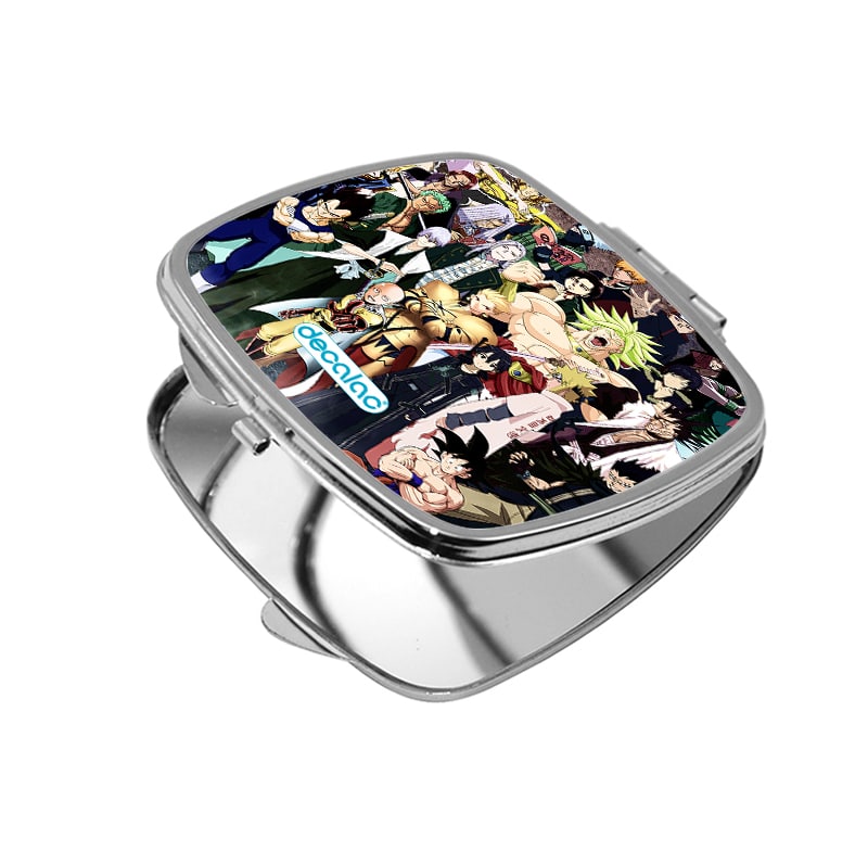 مرآة جيب صغيرة مربعة بتصميم الشخصيات الفخمة كل الانميات مرآة جيب صغيرة مربعة بتصميم الشخصيات الفخمة كل الانميات