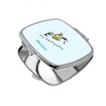 مرآة جيب صغيرة مربعة بتصميم اللطيف شيمي شخصيات BT21