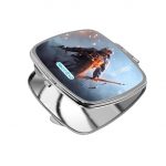 مرآة جيب صغيرة مربعة بتصميم اللعبه القتاليه باتلفيلد 1