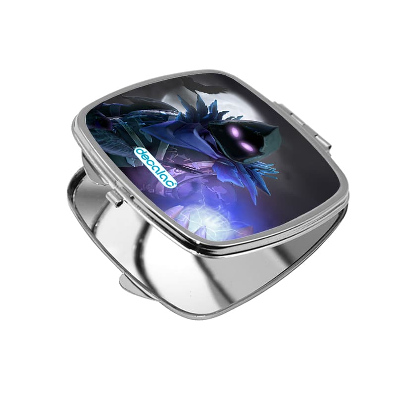 مرآة جيب صغيرة مربعة بتصميم المخيف رافين فورتنايت مرآة جيب صغيرة مربعة بتصميم المخيف رافين فورتنايت