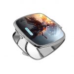 مرآة جيب صغيرة مربعة بتصميم باتلفيلد 1