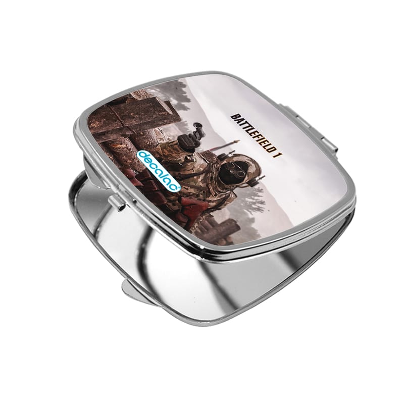 مرآة جيب صغيرة مربعة بتصميم باتلفيلد 1 التخفي جيدا مرآة جيب صغيرة مربعة بتصميم باتلفيلد 1 التخفي جيدا