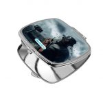 مرآة جيب صغيرة مربعة بتصميم باتلفيلد 1 معركه شيقة