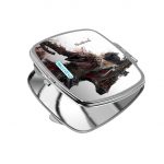 مرآة جيب صغيرة مربعة بتصميم  بلود بورن