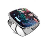 مرآة جيب صغيرة مربعة بتصميم تانجيرو ونيزوكو