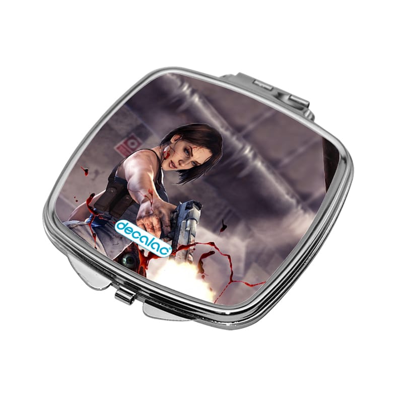 مرآة-جيب-صغيرة-مربعة-بتصميم-جيل-فالنتاين-اطلاق-النار-رزدنت-ايفل-3-1