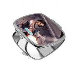 مرآة جيب صغيرة مربعة بتصميم جيل فالنتاين اطلاق النار رزدنت ايفل 3