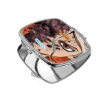 مرآة جيب صغيرة مربعة بتصميم دكتور ستون