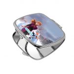 مرآة جيب صغيرة مربعة بتصميم رحلة مائية آنا أولاف