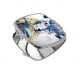 مرآة جيب صغيرة مربعة بتصميم ريفينانت الأسطوري