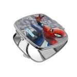 مرآة جيب صغيرة مربعة بتصميم سبايدر مان اعلى البرج