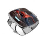 مرآة جيب صغيرة مربعة بتصميم سبايدرمان هوم كامينج