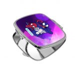 مرآة جيب صغيرة مربعة بتصميم  سبيدر مان رسم