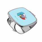 مرآة جيب صغيرة مربعة بتصميم عائلة بانقتان شخصيات BTS