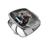 مرآة جيب صغيرة مربعة بتصميم غضب فينوم