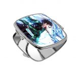 مرآة جيب صغيرة مربعة بتصميم قوة تنفس الماء قاتل الشياطين