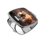 مرآة جيب صغيرة مربعة بتصميم نداء الواجب باتلفيلد