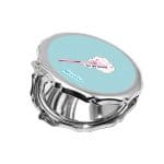 مرآة جيب صغيرة مزخرفة بتصميم أنت مميز