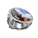 مرآة جيب صغيرة مزخرفة بتصميم أنشارتد 4: نهاية لص