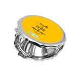 مرآة جيب صغيرة مزخرفة بتصميم ابتسامه