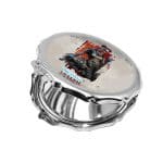 مرآة جيب صغيرة مزخرفة بتصميم ابيكس ليجندز لايفلاين