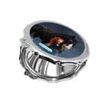 مرآة جيب صغيرة مزخرفة بتصميم الأميرة مريدا