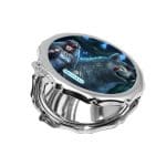 مرآة جيب صغيرة مزخرفة بتصميم الاميرة مونونوكي في الغابة