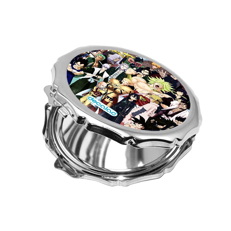 مرآة جيب صغيرة مزخرفة بتصميم الشخصيات الفخمة كل الانميات مرآة جيب صغيرة مزخرفة بتصميم الشخصيات الفخمة كل الانميات