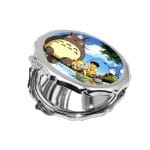 مرآة جيب صغيرة مزخرفة بتصميم الصيد مع جاري توتورو