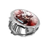 مرآة جيب صغيرة مزخرفة بتصميم الطائرمع الفأس أساسنز كريد