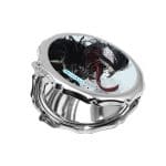 مرآة جيب صغيرة مزخرفة بتصميم الوحش فينوم