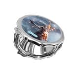 مرآة جيب صغيرة مزخرفة بتصميم باتلفيلد 1 معركه العرب