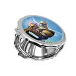 مرآة جيب صغيرة مزخرفة بتصميم ثانوس فورتنايت