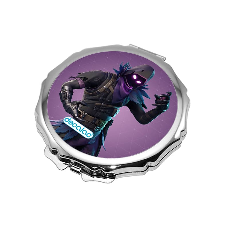 مرآة-جيب-صغيرة-مزخرفة-بتصميم-رافين-فورتنايت-1