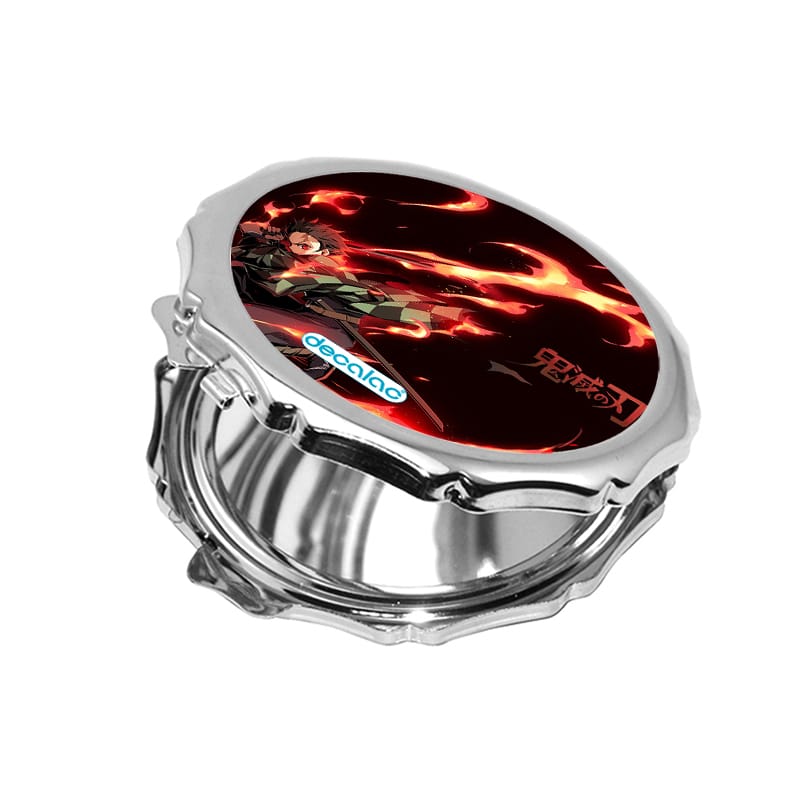 مرآة جيب صغيرة مزخرفة بتصميم رقصة الهينوكامي غاكورا مرآة جيب صغيرة مزخرفة بتصميم رقصة الهينوكامي غاكورا