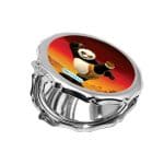 مرآة جيب صغيرة مزخرفة بتصميم ركله كونغ فو باندا