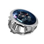 مرآة جيب صغيرة مزخرفة بتصميم ريزدنت ايفل 2 جميع الشخصيات