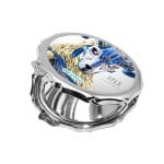 مرآة جيب صغيرة مزخرفة بتصميم ريفينانت الأسطوري