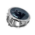 مرآة جيب صغيرة مزخرفة بتصميم سبايدر مان الاسود