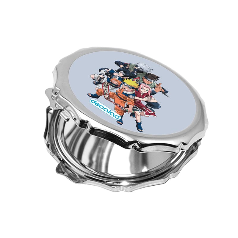 مرآة جيب صغيرة مزخرفة بتصميم شخصيات ناروتو وهم صغار مرآة جيب صغيرة مزخرفة بتصميم شخصيات ناروتو وهم صغار